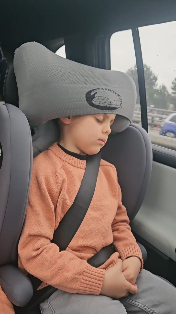 Safety Rest® Soporte Ergonómico para el Descanso de Niños en Viajes