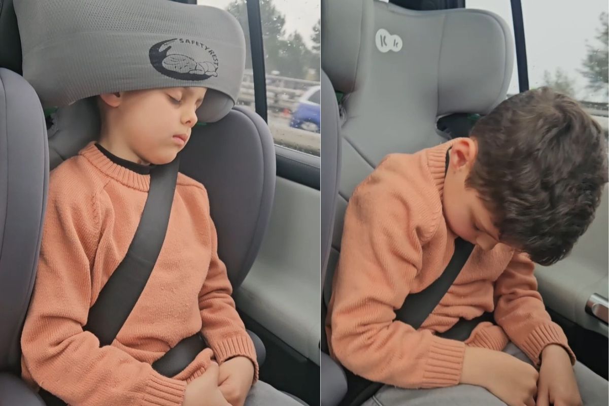 Safety Rest® Soporte Ergonómico para el Descanso de Niños en Viajes - Úpale
